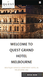 Mobile Screenshot of grandhotelmelbourne.com.au